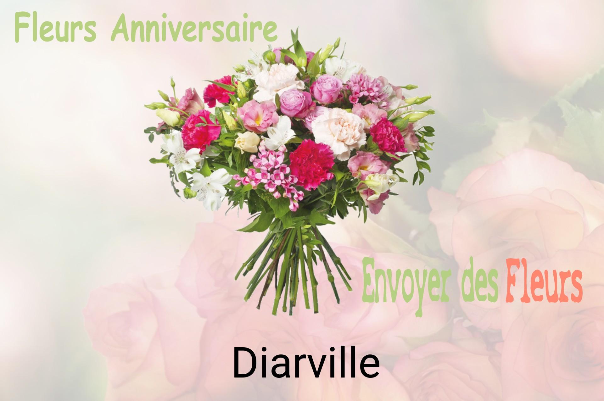 Bouquet de fleurs d’anniversaire livré à Diarville