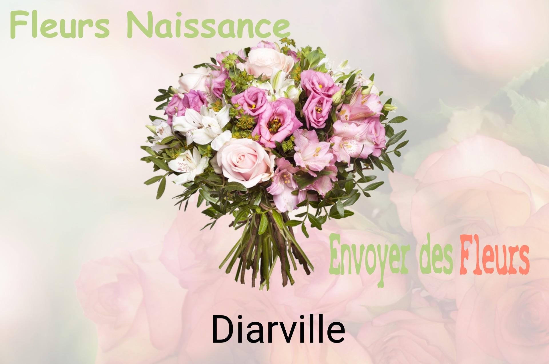 Bouquet de fleurs de naissance livré à Diarville